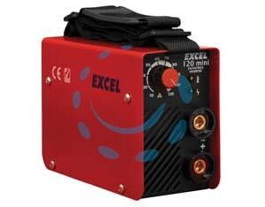 SALDATRICE ELETTRICA INVERTER 120 MINI - mm.210x90x145h. - peso kg.2.4 - Marca EXCEL - Cod: 351218