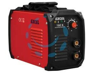 SALDATRICE ELETTRICA INVERTER 160K - mm.310x200x140h. - peso kg.4.3 - Marca EXCEL - Cod: 351232