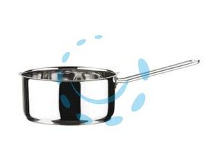 CASSERUOLA 1 MANICO IN ACCIAIO INOX 18/10 - cm.14 lt.1,1 - Marca - Cod: 352994