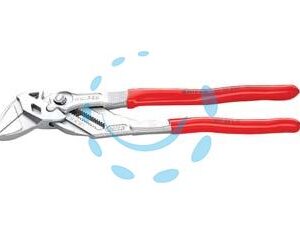 PINZA CHIAVE BECCHI LISCI CROMATE - mm.125 - per dadi fino a mm.23 - Marca KNIPEX - Cod: 353199