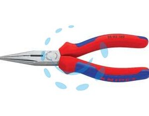 PINZA PER MECCANICA CON BECCHI MEZZOTONDI E TRONCHESE DIN ISO 5745 - mm.160 - Marca KNIPEX - Cod: 353366