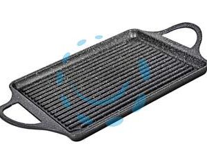 PIASTRA BISTECCHIERA SERVIGRILL LINEA GRANITO HARD STONE - cm.46x25 - Marca RISOLI - Cod: 354073