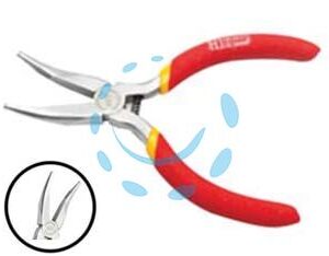 PINZA MINI BECCHI MEZZI TONDI PIEGATI MM.110 - Marca ALTE - Cod: 354653