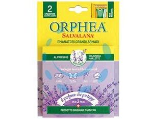 SALVALANA EMANATORI PER GRANDI ARMADI AL PROFUMO DI LAVANDA - pz.2 - Marca ORPHEA - Cod: 359269