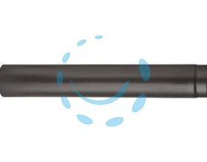 TUBO PORCELLANATO PER STUFE A LEGNA NERO OPACO "ALA SMALTO TOP" - ø mm.120x250h. - Marca ALA - Cod: 363358