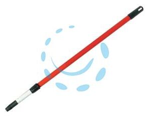 ASTA TELESCOPICA IN METALLO PLASTIFICATO CON VITE MT.1,50 PER SCOPE - da cm.76,5 a mt.1,5 - Marca  - Cod: 377416