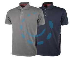 POLO GAP MANICA CORTA SLIM FIT - tg.M - grey meteorite - Marca U-POWER - Cod: 378871
