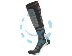 CALZA LUNGA SKY BLACK CARBON - tg.S per n° 36, 37, 38, 39 - Marca U-POWER - Cod: 378918