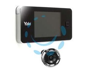 SPIONCINO ELETTRONICO YALE STANDARD ARGENTO - finitura argento (45-0500-1432-00-60-11) - Marca YALE - Cod: 381208