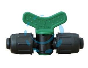 VALVOLA CILINDRO PER "TAPE" ALA ATTACCHI RAPIDI IN POLIPROPILENE - ø mm.16x16 - Marca  - Cod: 383790