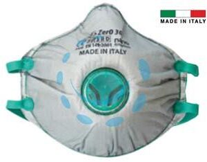 MASCHERINE CON VALVOLA FFP3 SERIE BLS ZER0 IMBUSTATA SINGOLARMENTE - Zer0 30 - Marca BLS - Cod: 385503