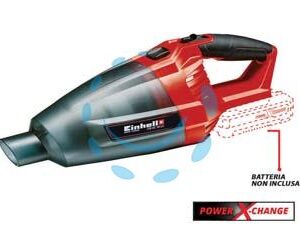 ASPIRATORE A BATTERIA 18V (TE-VC 18 LI)  - Marca EINHELL - Cod: 386913