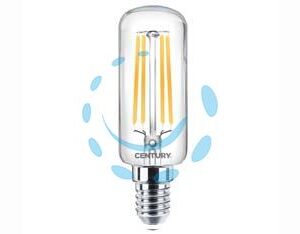 LAMPADA FILO LED TUBOLARE INCANTO E14 - 4w - 2700°K calda - 470 lm - 25x85h - Marca CENTURY - Cod: 388368