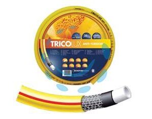 TUBO MAGLIATO TRICO LUX ANTI TORSIONE 5 STRATI - ø mm.12,5 (1/2") rot. mt.15 - press. max 27 bar - Marca FITT - Cod: 389785