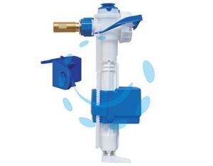 GALLEGGIANTE FLUIDMASTER 747 - attacco universale laterale codolo ottone 3/8 - Marca FLUIDMASTER - Cod: 395069