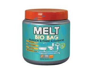 MELT BIO BAG PER SCARICHI E FOSSE BIOLOGICHE - gr.300 (6 bustine da gr.50) - Marca FAREN - Cod: 395816