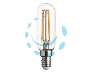 LAMPADA FILO LED TUBOLARE E14 - 4w - E14 - 2700°K calda - 470 lm - 25x85h - Marca MAXIMUS - Cod: 400657
