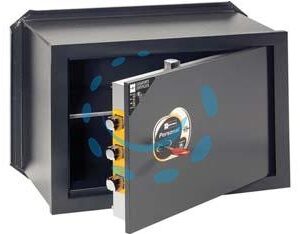 CASSAFORTE CON CHIAVE DOPPIA MAPPA 11.1320 - mm.460x200x360h. 3+2 catenacci, Kg.30 (111320) - Marca MOTTURA - Cod: 401982