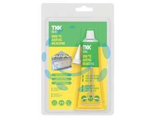 SILICONE ALTE TEMPERATURE SEAL HIGH TEMPERATURE 300°C - ml.60 rosso - Marca TKK - Cod: 402651