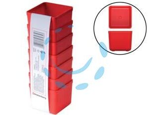 VASCHETTA PORTAMINUTERIA UNITE SET PEZZI 7 - mm.55x55x50h. art.KBS55 - Marca KISTENBERG - Cod: 408691