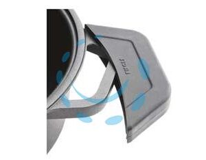 COPPIA PRESINE IN SILICONE GRIGIE  - Marca RISOLI - Cod: 415552