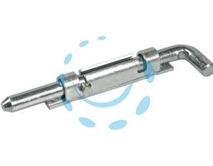 PALETTO A LEVA ROTONDO SMONTABILE DA AVVITARE IN ACCIAIO ZINCATO ART67 - mm.200 art.067200A - Marca IBFM - Cod: 417044