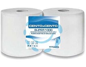 BOBINA CARTA A ROTOLO SUPER 1000 - cm.22X24,9h bancale 140 rotoli - Marca  - Cod: 434614