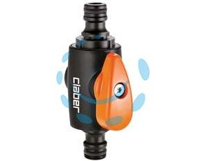 CONGIUNZIONE 2 INNESTI CON RUBINETTO M/M IN BLISTER 8611  - Marca CLABER - Cod: 435864