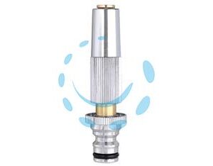 LANCIA DRITTA CON GETTO REGOLABILE METAL-JET IN BLISTER 9620  - Marca CLABER - Cod: 436700