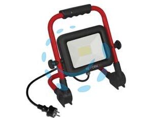 PROIETTORE LED PORTATILE IP65 REWORK - 70w - 4000°K naturale - 5990 lm - 340x190x370h. - Marca CENTURY - Cod: 440448