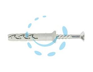 TASSELLO IN NYLON PROLUNG. CON VITE TSP PZ COLLARINO SVASATO JTX TS/V - ø mm.5x45 - Marca ELEMATIC - Cod: 443678