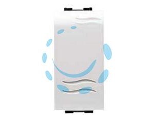 PULSANTE UNIPOLARE "AQUA" - 16A 250V (7602.1) - Marca MARLANVIL - Cod: 447102