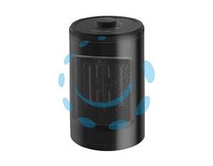 TERMOVENTILATORE CERAMICO SATELLITE 600/1200W - cm.13x13x23h. - Marca SYNTESY - Cod: 447713