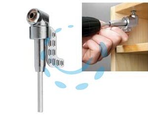 SNODO ANGOLARE PORTAINSERTO A 90° ATTACCO 1/4F  - Marca EINHELL - Cod: 450638