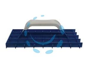 RABOT A GRIGLIA IN ACCIAIO - cm.28x14 - blu - Marca - Cod: 453141