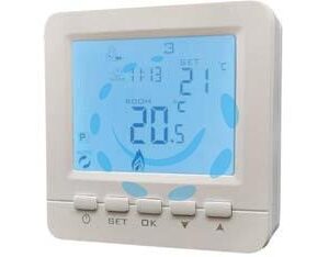 CRONOTERMOSTATO DIGITALE QUBO - mm.86x24x86h. - Marca BRAVO - Cod: 457897