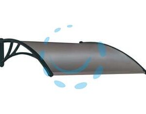 PENSILINA IN POLICARBONATO ALVEOLARE FUME' - cm.100x80x23h. - Marca VETTE - Cod: 458498