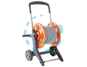 AVVOLGITUBO CARRELLATO "EUROTANK PLUS" IN KIT MT.20 - cm.50x36x80h. - 80005756 - Marca GF - Cod: 461139