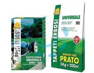 SEMI PRATO UNIVERSALE - kg.1 per mq.50 di prato - Marca FRANCHI - Cod: 463263