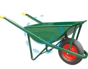 CARRIOLA PER EDILIZIA CON VASCA VERDE ZINCATA SALDATA LT.70 - vasca verde zincata saldata lt.70 spessore 14/10 - Marca BPA - Cod: 470346