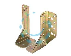 SUPPORTO APERTO UNIVERSALE PER TRAVE ART.786 - mm.24,5x100 - spessore mm.2 - Marca ALDEGHI - Cod: 471947