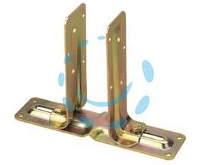 STAFFA DI ANCORAGGIO REGOLABILE PER TRAVE ART.789 - mm.70-140 - spessore mm.4 - Marca ALDEGHI - Cod: 471985