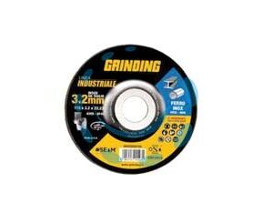 DISCHI TAGLIO E SGROSSO PER FERRO/INOX CENTRO DEPR. LINEA INDUSTRIALE - ø mm.115x6,4 foro 22,2 da sgrosso per ferro/inox - Marca GRINDING - Cod: 475969