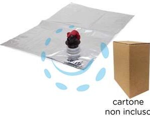 BAG IN BOX SACCA CON TAPPO - per cartone lt.3 ns. cod.476058 - Marca  - Cod: 476034