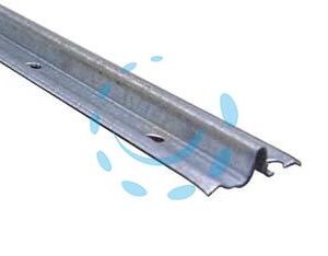 PROFILO GUIDA A T IN ACCIAIO ZINCATO PER INTONACO - mt.2,8 - Marca - Cod: 476218