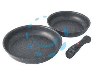 SET 2 PADELLE "BOLZANO" - cm.24-28 - Marca BALLARINI - Cod: 478229