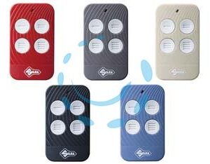 RADIOCOMANDO AIR4 L PZ.5 COLORI ASSORTITI  - Marca SILCA - Cod: 373302