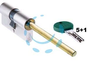 CILINDRO EUROPEO SAGOMATO DOPPIO PROFILO "R700" PER POMOLO 82R76 - mm.60 centrato (30+30) (82R76D0309C.H526) - Marca ISEO - Cod: 490887