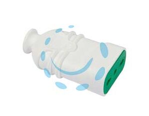 PRESA DRITTA 2 POLI + TERRA BIPASSO 16A BIANCA HI-PRO - bianca 81110 - Marca FANTON - Cod: 493451