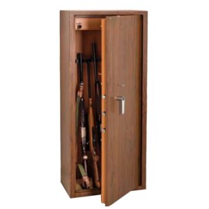 Technomax Armadio portafucili con chiave TECHNOSAFE TCL/4 Dim H.1400 × L.250 × P.250